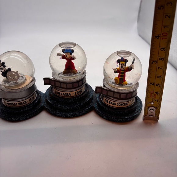 Disney Parks Mickey Mouse Throughout the Years Collectible Water Snow Globe - Picture 14 of 15